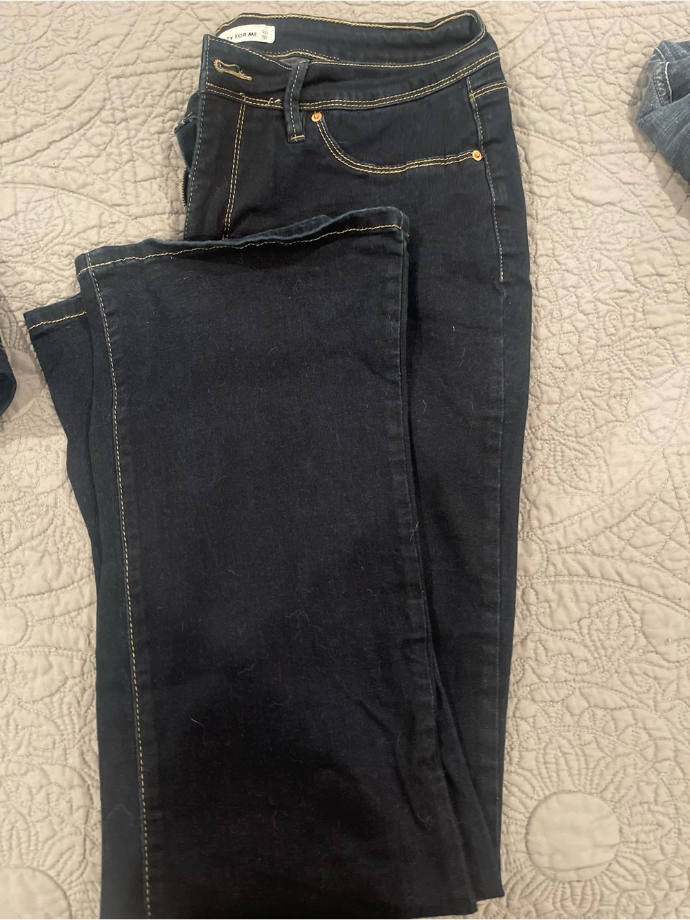 Royalty For Me Black Straight-Leg Women's Jeans